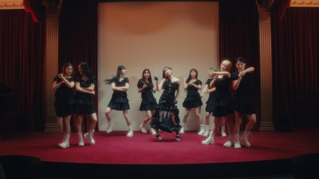 Video Reference: Hair, Dress, Entertainment, Performing arts, Curtain, Music, Fun, Performance art, Event, One-piece garment