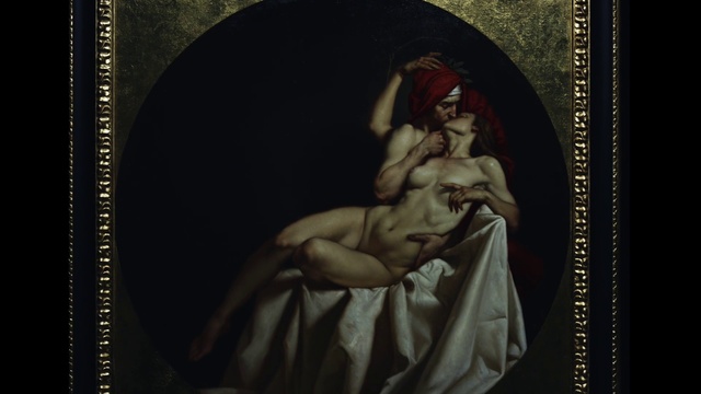 Video Reference: Picture frame, Art, Painting, Chest, Religious item, Visual arts, Sculpture, Artifact, Mythology, History