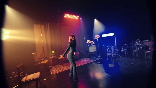 Video Reference: Furniture, Musician, Purple, Flash photography, Lighting, Music, Chair, Entertainment, Visual effect lighting, Performing arts