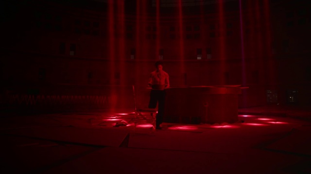 Video Reference: Entertainment, Electricity, Tints and shades, Magenta, Performing arts, Flooring, Curtain, Event, Darkness, Performance art