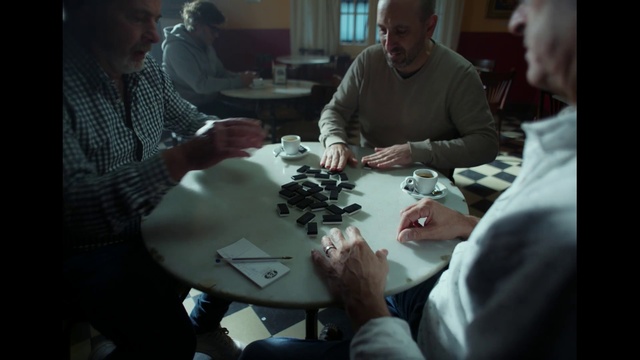 Video Reference: Hand, Shirt, Table, Gesture, Sharing, Finger, Automotive design, Tableware, Window, Recreation