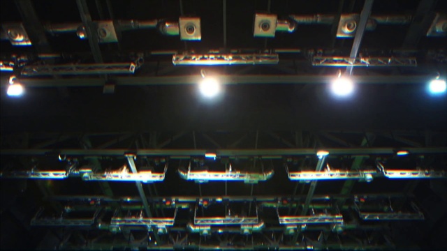 Video Reference: Electricity, Line, Entertainment, Visual effect lighting, Performing arts, Space, Event, Electric blue, Darkness, Audio equipment
