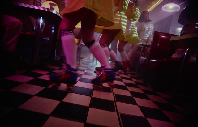 Video Reference: Purple, Light, Fashion, Entertainment, Lighting, Pink, Dance, Flooring, Fun, Floor