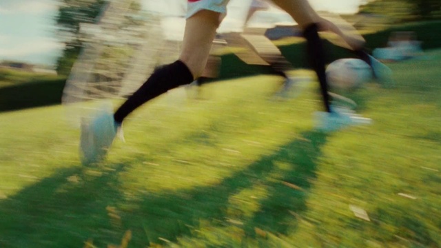 Video Reference: Shorts, People in nature, Knee, Gesture, Sunlight, Happy, Grass, Thigh, Fun, Leisure