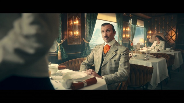 Video Reference: Flash photography, Tableware, Table, Tie, Formal wear, Sharing, Suit, Event, Space, Fun