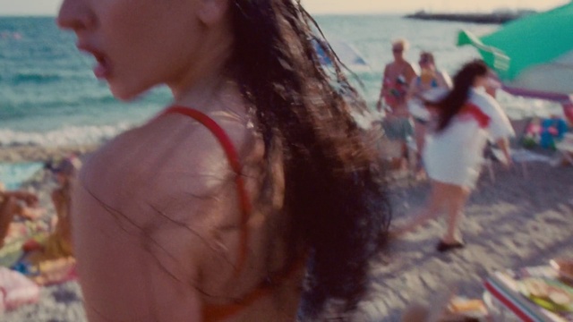 Video Reference: People on beach, Water, Happy, Beach, Shorts, Leisure, Travel, Eyewear, Fun, Event