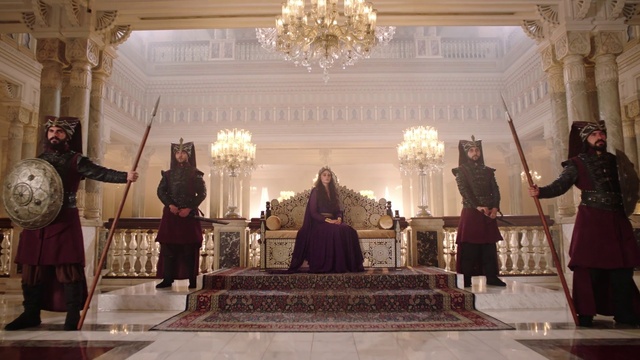 Video Reference: Outerwear, Interior design, Dress, Decoration, Event, Religious institute, Chandelier, Ceiling, Chapel, Holy places