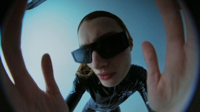 Video Reference: Glasses, Hand, Vision care, Goggles, Shoulder, Sunglasses, Eyewear, Flash photography, Jaw, Gesture