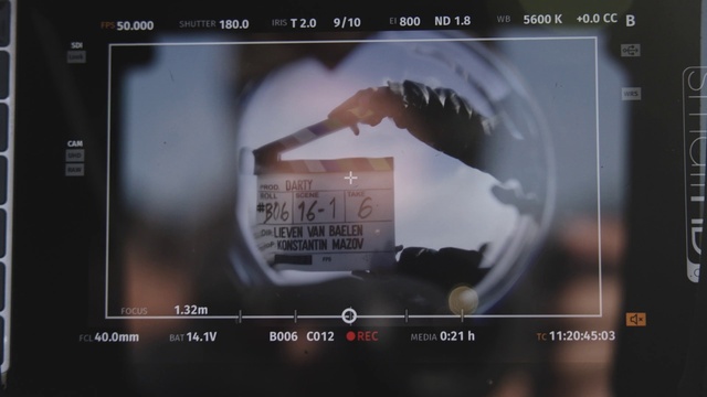 Video Reference: Font, Screenshot, Multimedia, Sky, Brand, Event, Advertising, Darkness, Display device, Science