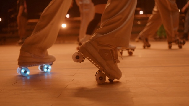 Video Reference: Entertainment, Roller sport, Wood, Performing arts, Floor, Roller skates, Flooring, Roller skating, Fun, Hardwood