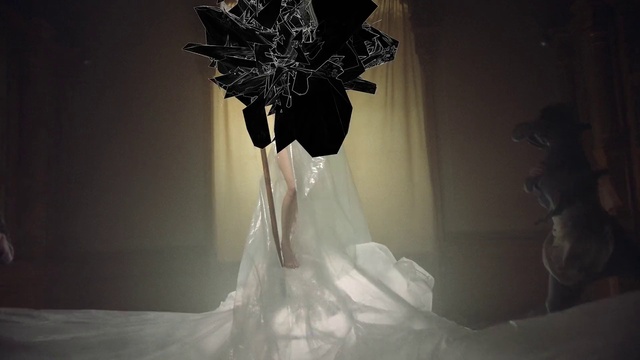 Video Reference: Fashion design, Flash photography, Bridal accessory, Tints and shades, Gown, Headpiece, Art, Event, Jewellery, Embellishment