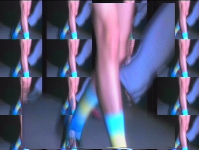 Video Reference: Shoe, Leg, Muscle, Fashion, Human body, Thigh, Entertainment, Finger, Magenta, Font