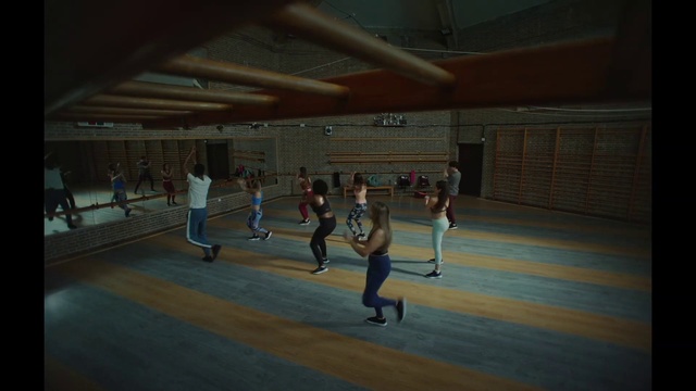 Video Reference: Field house, Shorts, Competition event, Swimming pool, Sports, Recreation, Basketball court, Exercise, Sportswear, Flooring