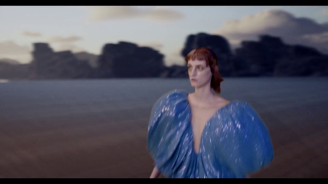 Video Reference: Hairstyle, Sky, Flash photography, People in nature, Dress, Happy, Gown, Black hair, Horizon, Formal wear