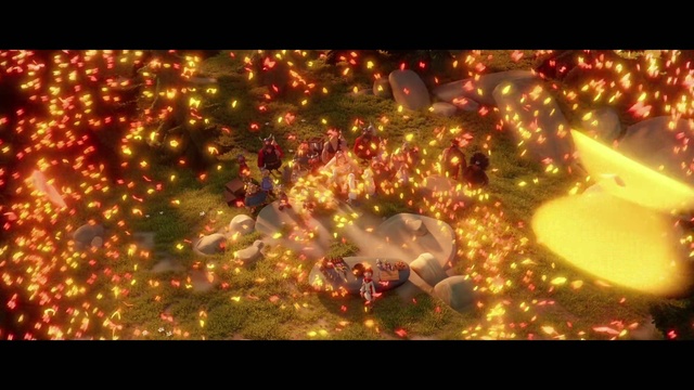 Video Reference: Amber, Astronomical object, Heat, Font, Event, Circle, Space, Art, Midnight, Science