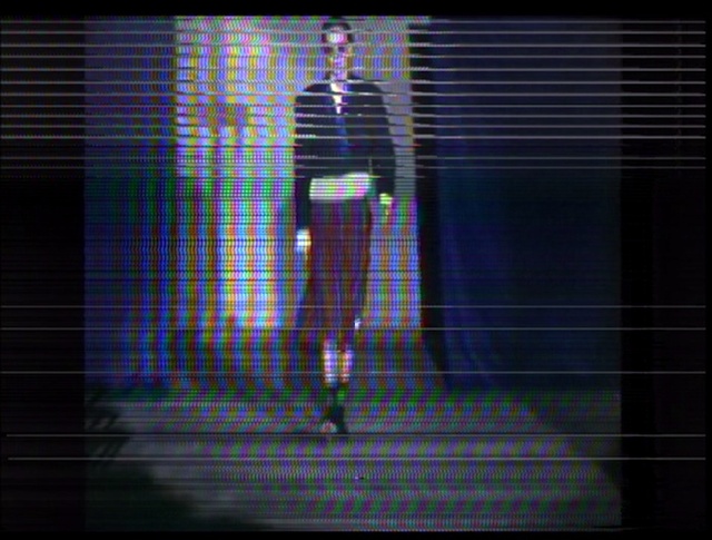 Video Reference: Entertainment, Rectangle, Art, Font, Tints and shades, Symmetry, Electric blue, Neon, Pattern, Display device