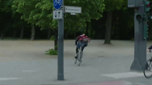 Video Reference: Bicycle, Wheel, Bicycles--Equipment and supplies, Bicycle frame, Bicycle handlebar, Bicycle wheel, Bicycle tire, Plant, Bicycle fork, Tire