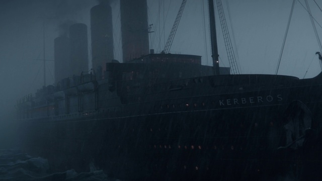 Video Reference: Building, Skyscraper, Water, Tower block, Grey, Atmospheric phenomenon, Fog, Cityscape, Sky, Metropolis