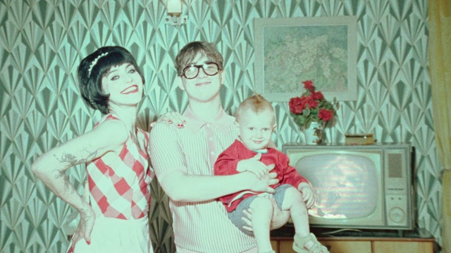 Video Reference: Glasses, Smile, Happy, Shorts, Pink, T-shirt, Event, Fun, Leisure, Vintage clothing