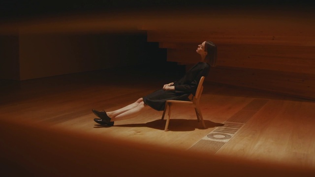 Video Reference: Human body, Wood, Sky, Flooring, Floor, Chair, Hardwood, Tints and shades, Performing arts, Art