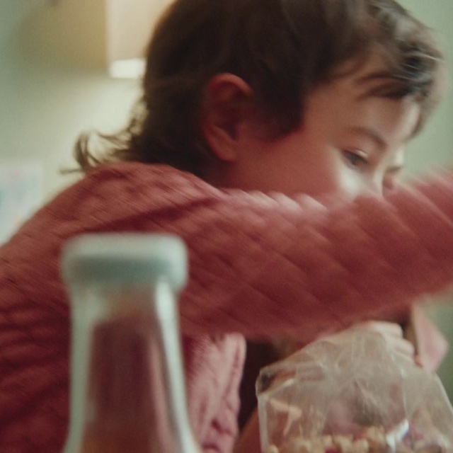 Video Reference: Drinkware, Ear, Happy, Gesture, Sharing, Eyelash, Toddler, Drinking, Plastic bottle, Drink