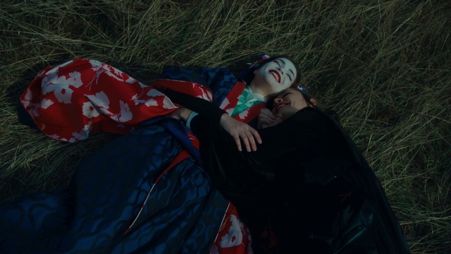 Video Reference: Dress, Flash photography, People in nature, Doll, Grass, Recreation, Human leg, Fashion design, Formal wear, Landscape