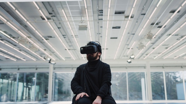 Video Reference: Helmet, Sleeve, Hat, Sunglasses, Cap, Blazer, Eyewear, Tree, Suit, Ceiling