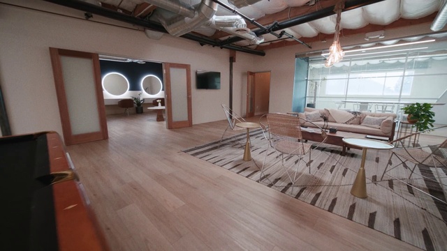 Video Reference: Furniture, Wood, Window, Floor, Flooring, Hall, Hardwood, Chair, Wood stain, Beam