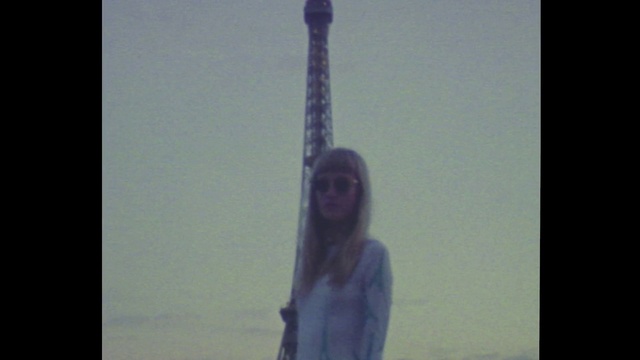 Video Reference: Sky, Flash photography, Atmospheric phenomenon, Tints and shades, Happy, Tower, People in nature, Tree, Electric blue, Visual arts