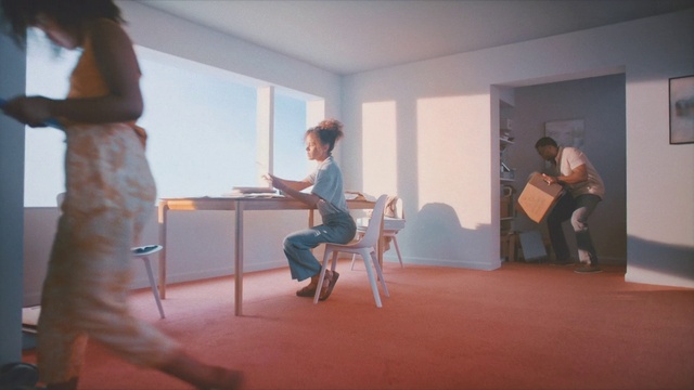 Video Reference: Furniture, Table, Leg, Comfort, Mammal, Interior design, Chair, Flooring, Floor, Wood