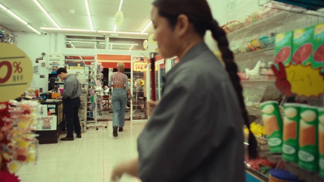 Video Reference: Customer, Selling, Convenience store, Retail, Shopping, Building, Trade, Event, Suit, Market