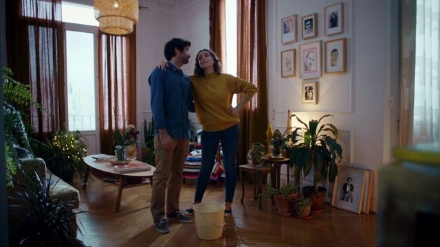 Video Reference: Plant, Furniture, Shorts, Houseplant, Chair, Table, Standing, Wood, Picture frame, Flowerpot