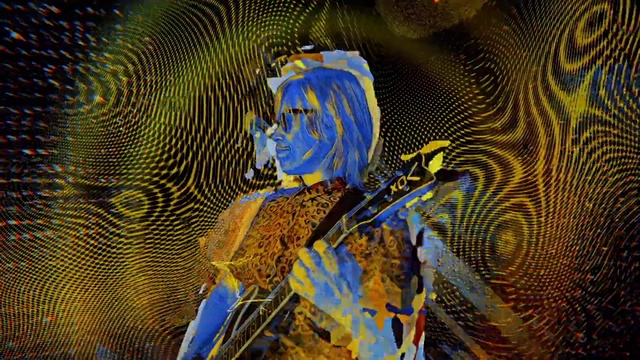 Video Reference: Water, Musical instrument, Art, Microphone, Electric blue, Music, Space, Pattern, Cg artwork, Event