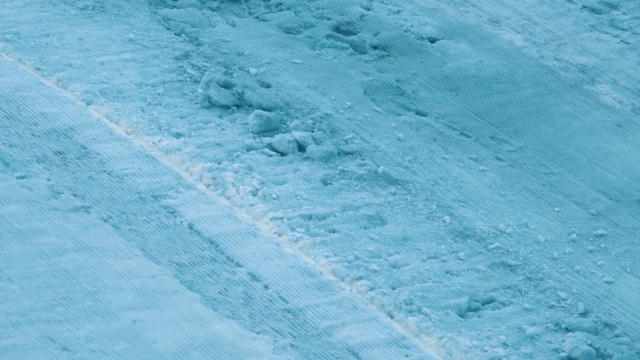 Video Reference: Blue, Slope, Ice cap, Aqua, Polar ice cap, Snow, Electric blue, Pattern, Glacial landform, Freezing