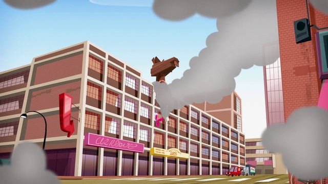 Video Reference: Sky, Daytime, Photograph, Light, Building, Urban design, Architecture, Pink, Biome, Neighbourhood