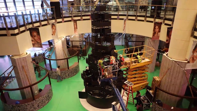 Video Reference: Engineering, Machine, Leisure, Event, Urban design, Building, Flooring, City, Stairs, Retail