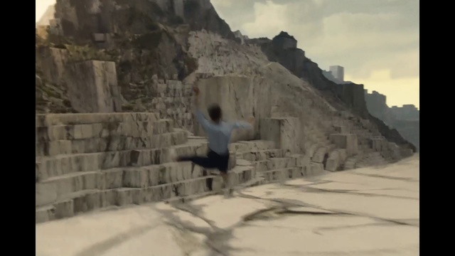 Video Reference: Cloud, Bedrock, Terrain, Wood, Landscape, Sky, Formation, Slope, Geological phenomenon, Outcrop