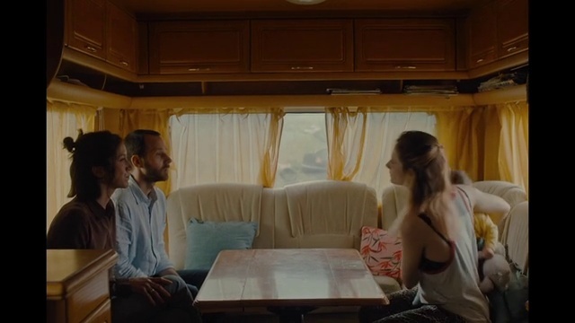 Video Reference: Train, Curtain, Comfort, Window, Vehicle, Fun, Event, Leisure, Passenger, Table