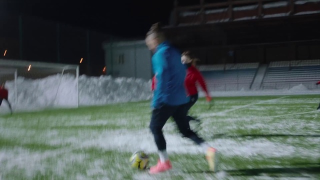 Video Reference: Soccer, Sports equipment, Football, Player, Grass, Ball, Leisure, Competition event, Soccer ball, Team sport