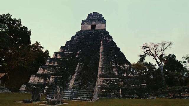 Video Reference: Sky, Building, Tree, Art, Archaeological site, Monument, Ancient history, Maya city, History, Wonders of the world