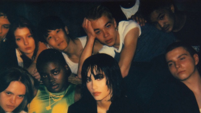 Video Reference: Flash photography, Lighting, Cool, Black hair, Leisure, Fun, T-shirt, Event, Friendship, Space