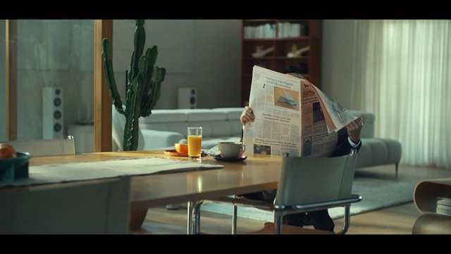 Video Reference: Table, Furniture, Interior design, Plant, Newspaper, Wood, Publication, Tableware, Houseplant, Comfort