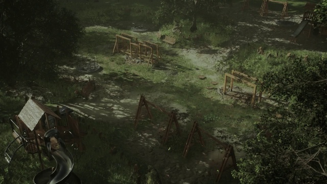 Video Reference: Natural environment, Plant, Horse, Working animal, Grass, Landscape, Forest, Darkness, Soil, Jungle