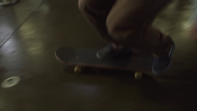 Video Reference: Automotive lighting, Sky, Knee, Rolling, Flooring, Wood, Sports equipment, Tints and shades, Flash photography, Human leg