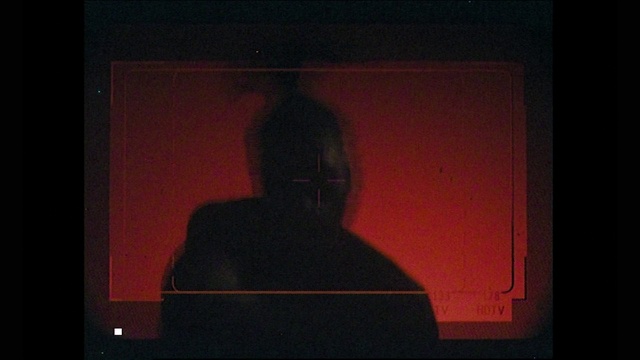 Video Reference: Rectangle, Font, Tints and shades, Display device, Space, Magenta, Event, Visual arts, Darkness, Art