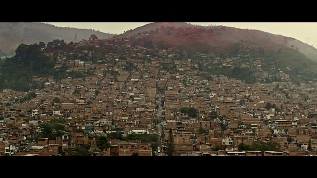 Video Reference: Sky, Mountain, Building, Urban design, Landscape, Tints and shades, City, Horizon, Hill, Cityscape