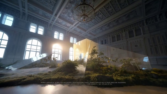 Video Reference: Plant, Window, Interior design, Building, Tints and shades, Art, Wood, Glass, Ceiling, Space