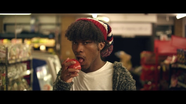 Video Reference: Lip, Cap, Flash photography, Gesture, Happy, Street fashion, Event, Street, Fun, Fashion accessory