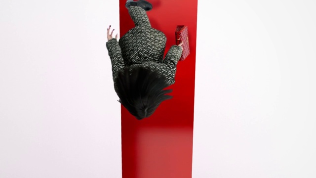 Video Reference: Gesture, Art, Font, Tree, Trunk, Magenta, Beak, Carmine, Fashion accessory, Visual arts