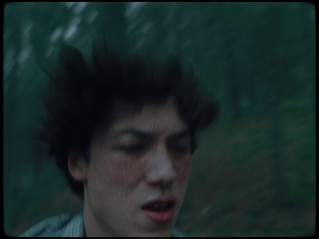 Video Reference: Head, Jaw, Flash photography, Rectangle, Art, Darkness, Electric blue, Visual arts, Display device, Fun